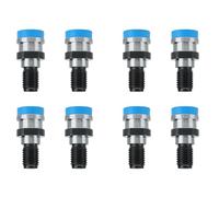 ISTOVO 8X Tirette BT40-NT40, Convertisseur BT40-NT40, le Support BT40 Est Converti en Support NT40, Filetage de la Barre de Traction