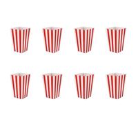 ISTOVO 96 Bandes de Cinéma Traitent Les Petites Boîtes de de Maïs Soufflé de Faveur de Sucrerie de Partie, Rouge
