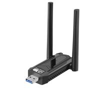 ISTOVO AC1300MBPS Card de Réseau WiFi sans Fil AC1300Mbps Carte Réseau sans Fil Double Bande 2,4/5 GHz pour Le Clavier de Souris PC pour Ordinateur Portable