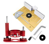 ISTOVO Accessoires pour système de levage de défonceuse avec base de levage - Outils de gravure pour bricolage - S8-2 - Table de défonceuse pour 63,8-65 mm de diamètre