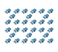 ISTOVO Adaptateur Fibre Optique LC - Coupleur Monomode Duplex LC vers LC - Paquet de 30 - Bleu