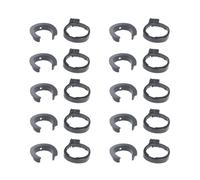 ISTOVO Anneau Plastique G30 Max au Point de Pliage, Circlip de Tige et Anneau de Base, Pièce de Fixation Plastique Pliable