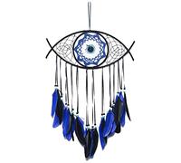 ISTOVO Attrape-RêVes Mauvais œIl pour Chambre à Coucher en Macramé Tissé à la Main Attrape-RêVes Tenture Murale DéCor à Bonne Chance Cadeau de BéNéDiction, 3