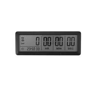 ISTOVO Big Digital Countdown Days Timer Clock - 999 Days Count Down Clock Timer pour Graduation Lab Kitchen (Noir)