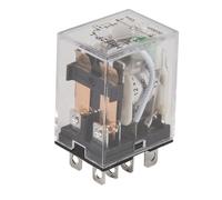 ISTOVO Bobine DC 12V 10A 240VAC 28VDC Relais electromagnetique DPDT JQX-13F2Z