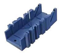 ISTOVO Boîte de Rangement Multifonctionnelle pour Menuiserie avec Support de Scie à Onglet 45/22,5/90° Design en Plastique (Scie Non Incluse) S