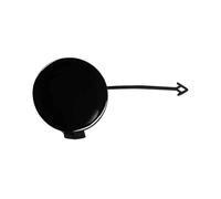 ISTOVO Cache Crochet Remorquage Cap pour Audi A4 B8 2013-2016 8K0807441B, Pare-Chocs Avant Capuchon Couvercle Cache-œillet Automobile Remplacer Accessoires,B/Black