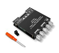 ISTOVO Carte D'Amplificateur Numérique de Caisson de Basses Bluetooth 5.0 -TB21 TPA3116D2 50Wx2 + 100W 2.1 Canaux de Puissance Audio Stéréo Ampli de Basse Pièces de Rechange Accessoires