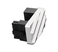 ISTOVO Carte Graphique Turn Head 4090 Carte Graphique 16 Broches Alimentation Turn Head 180° Câble Adaptateur Adaptateur Pcie5.0, Argent Une Installation Facile et Facile à Utiliser