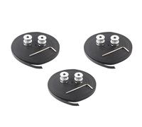 ISTOVO Chaude 3D Imprimante Pieces Accessoire 6 Pcs 16 Dents 16 Dents Timing Alumium Poulie Alesage 5mm Largeur 6mm avec 2 Metres 2 M 6mm Ceinture