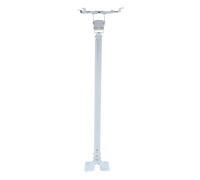 ISTOVO Cintre de Projecteur Tube Carré 60 Cm-120 cm Support Mural pour Support de Suspension de Projecteur Pratique Multifonctionnel à 4 Trous