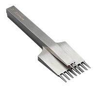 ISTOVO Ciseau à Cuir Pointu de Haute Qualité Style FrançAis Outil de PoinçOnnage en Cuir en Acier à Matricer de Fer à Piquer Polish-3.85Mm