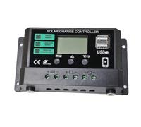 ISTOVO Contrôleur Solaire à Affichage LCD 12V/24V 30A DC Système de Charge Photovoltaïque Unité D'Alimentation USB
