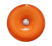 ISTOVO Lampe donut orange, lampe moderne du milieu du siècle, lampe de chevet, lampe art déco, belle lampe de table et décoration murale
