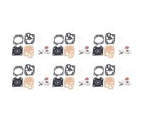 ISTOVO Kit de RéParation de Carburateur 6 Ensembles pour MP15 MP11 TU26 40-5 44F-5 34F 36F 139F CG260 CG330 CG430 CG520 GX25 GX35 43CC 52CC