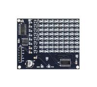 ISTOVO Kit Électronique DIY 64 SMD LED Patch Matrix Kit D'Écran Publicitaire 8x8 LED Display Kit de Soudure SMD Kit D'Entraînement de Projet de Soudure D'Affichage Numérique