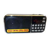 ISTOVO L-088AM Double Bande Rechargeable Portable Mini Poche NuméRique NuméRique Auto Scan AM FM RéCepteur Radio avec MP3 Musique Audio Lecteur Haut-Parleur