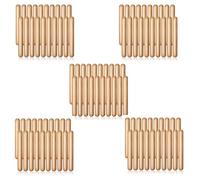 ISTOVO Lot de 100 bâtons de rythme pour enfants de 20,3 cm pour musique Lummi Sticks classiques en bois Claves Musical Instrument de percussion Bâtons de musique