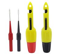 ISTOVO Lot de 2 Sondes de Perçage de Fil Sonde à Clip de Perçage D'Isolant avec Inspection Isolée des Circuits Automobiles