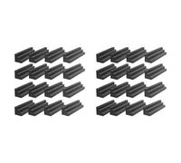 ISTOVO Lot de 32 Panneaux en Mousse Acoustique, Bloc D'Angle Acoustique pour Piège à Basses, Mousse Insonorisante pour Studio, Maison Ou ThéÂTre.