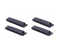 ISTOVO Lot de 4 Amortisseurs de Réduction de Bruit Muets pour Cordes de Guitare Basse pour la Pratique Des Guitares Basses Folk Acoustiques Folk