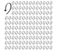 ISTOVO Lot de 400 Attaches de Câble en Plastique Robustes de 12 Pouces, 7,6 mm D'ÉPaisseur avec une RéSistance à la Traction de 70 Kg, RéSistantes Aux UV