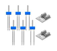 ISTOVO Machine à Coudre à Double Aiguille, Double Aiguille Extensible, Pied-De-Biche à 9 Rainures pour Usage Domestique 2/903/904/90