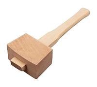 ISTOVO Maillet en Bois pour le Travail Du Bois avec Manche, Outil de Bricolage pour la Menuiserie, Utilisé Comme Maillet pour les Charpentiers.