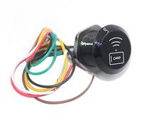 ISTOVO Mini Lecteur de Carte de Proximité RFID IP68 Lecteur de Carte IC Étanche 13,56 MHz pour Système de Contrôle D'Accès