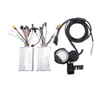 ISTOVO Moteur CC sans Balais 48 V 25 A 1 200 W JP + Écran D'Affichage du Compteur, Contrôleur de Vélo de Scooter Électrique, Contrôleur de Moteur à Double Entraînement
