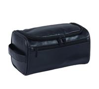 ISTOVO Organisateur de Toilette Vintage Noir Haut de Gamme pour, Sac de Cosmétique de Luxe Unisexe avec Rangement Suspendu