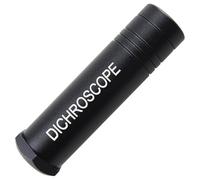 ISTOVO Pierres Précieuses Calcite Dichroscope Pierres Précieuses Trichoïques Tests Gemmologiques Spectroscope de Pierres Précieuses Portatif Lourd de 15 mm de Diamètre