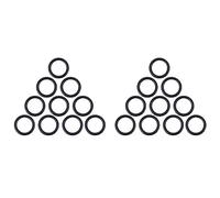 ISTOVO Pipe Joint de Joint Torique Joint de Tuyau Flexible de Tube 18 x 13 x 2,5 mm 20 Pièces