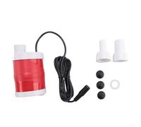 ISTOVO Pompe Submersible DC12V 20W Pompe de à Haut Débit Pompe CC Sans Balais à Haut Débit Convient pour D'Étang à Poissons Domestique
