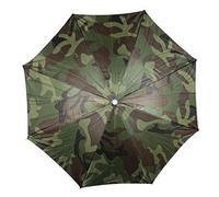 ISTOVO Portable Pluie Parapluie Chapeau Camouflage Pliable ExtéRieur Pare-Soleil éTanche Camping PêChe Chapeaux Casquette Plage TêTe Chapeaux