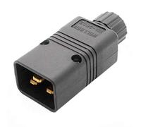 ISTOVO Prise d'alimentation Ups C20 Mâle IEC Cordon d'alimentation Prise de Câble Rewirable 16A / 250V Utile