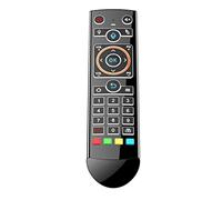 ISTOVO Q2 Smart TV RéTro-éClairage sans Fil Air Mouse IR Apprentissage 2.4GHz TéLéCommande Vocale Intelligente pour Ordinateur TV Box, RéTro-éClairé