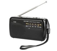 ISTOVO Radio Radio Extérieure Portable FM AM Radio avec Prise D'Oreillette pour L'Ouragan d'urgence Runnal