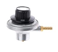 ISTOVO RéGulateur de Gaz RéGlable Basse Pression pour RéServoir de Propane de 0,5 Kg avec Raccord de Tuyau Cannelé 1/4Pouce