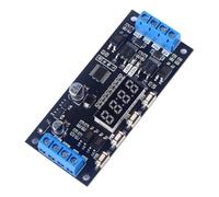ISTOVO Relais Temporisé Numérique à LED MOS Déclencheur à Retardement Temporel Dual Way DC 12V 24V Circuit Imprimé de Commutation Haute Puissance Module de Contrôle de Chronométrage