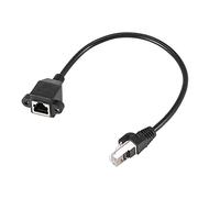 ISTOVO RJ45 a Male Adaptateur Reseau Cable d'extension sur Panneau 27cm