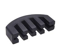 ISTOVO Silencieux Mute en Caoutchouc 4/4 Violin Leger Pratique Noir