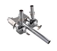 ISTOVO Support de Fixation de Batterie Support de Support de Batterie Support de Support de Batterie pour Accessoire de Remplacement D'Instrument de Percussion de Batterie de Batteur