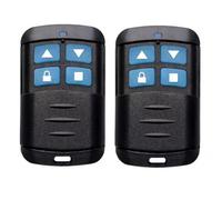 ISTOVO Télécommande de Porte de Garage 433 MHz, Duplicateur de Clés, Télécommande de Porte de Garage, Porte Télescopique, Volet Roulant, 2 Pièces