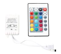 ISTOVO TéLéCommande IR Box 24 Touches pour Bande Lumineuse LED RGB