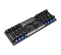 ISTOVO Testeur de Batterie de 8 Canaux 18650 Testeur de Capacité de Batterie au Lithium DC 12-19V Module de Charge/Décharge Automatique