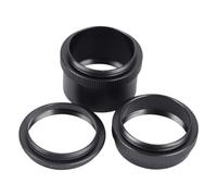 ISTOVO Tubes D'Extension Macro 7 Mm/14 Mm/28 mm pour Adaptateur Gros Plan M42 Adaptateur D'Objectif D'Extension Macro Ensemble D'Anneaux de Tube
