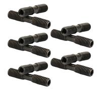 ISTOVO Vis de Serrage ML0625 Outil de Tour CNC Vis de Rechange Vis à Double Tête Vis à Double Tête Vis à Attelle 10 Pièces