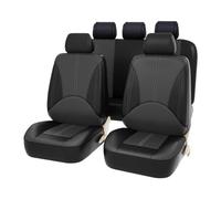 ISTOVO Voiture Ensembles De Housses Siège pour Hyundai Tucson 2021-2023, Cuir Nonslip Respirante Housses Couvre Sieges Protection Accessoires,B/Black Grey