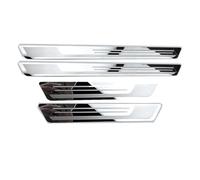 ISTOVO Voiture Protection Seuil Porte Acier Inoxydable pour BMW X6 M (E71) 2012-2014, Protecteur Seuil Porte Pédale Bienvenue Garde Plaque Plinthes,A/Type~A